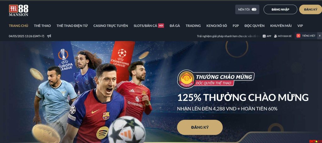 Kèo nhà cái M88 cạnh tranh và hấp dẫn